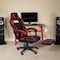 Flash Furniture Red Reclining Gaming Chair with Footrest CH-00288-RED-GG - alternate 2